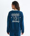 BILLABONG レディース TRIPLE PALMS SWEAT C トレーナー 【2025年秋冬モデル】 NVY / L