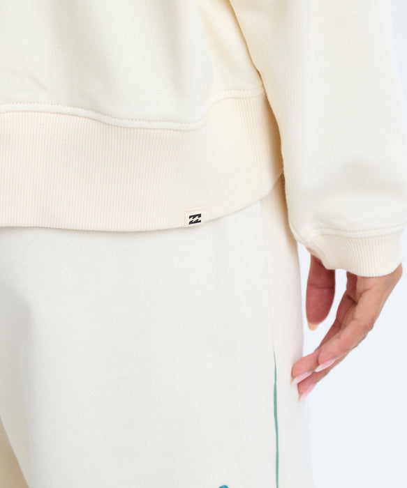 BILLABONG レディース TRIPLE PALMS SWEAT C トレーナー 【2025年秋冬モデル】 WCP / L