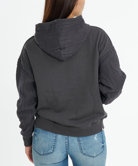【OUTLET】BILLABONG レディース QUILT MIX LOOSE FIT セットアップ パーカー【LOOSE FIT】 【2025年秋冬モデル】
