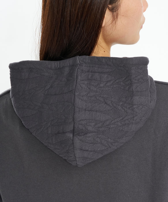 【OUTLET】BILLABONG レディース QUILT MIX LOOSE FIT セットアップ パーカー【LOOSE FIT】 【2025年秋冬モデル】
