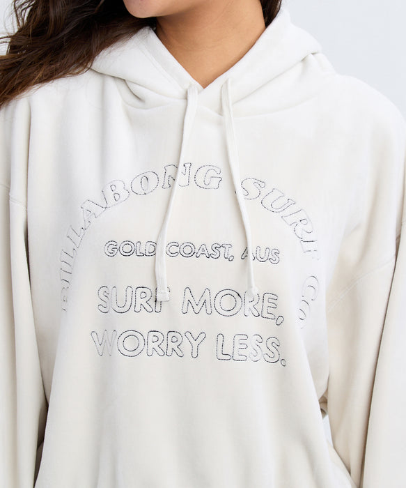 BILLABONG レディース LAZY DAZE LOOSE CROP パーカー【LOOSE CROPPED