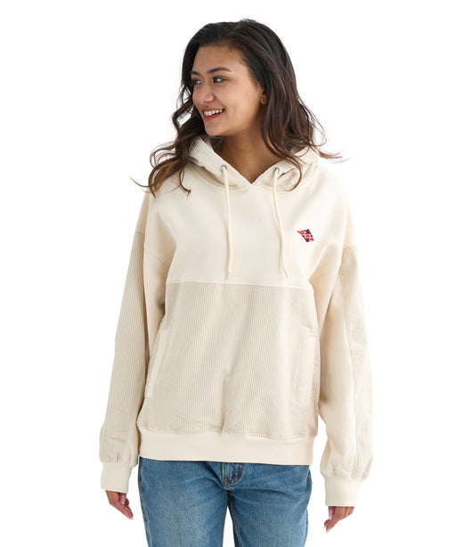 BILLABONG レディース CORDUROY MIX LOOSE F パーカー 【2025年秋冬モデル】 WCP / M