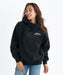 BILLABONG レディース FEELIN FREE BIG LOOS パーカー 【2025年秋冬モデル】 BLK / M