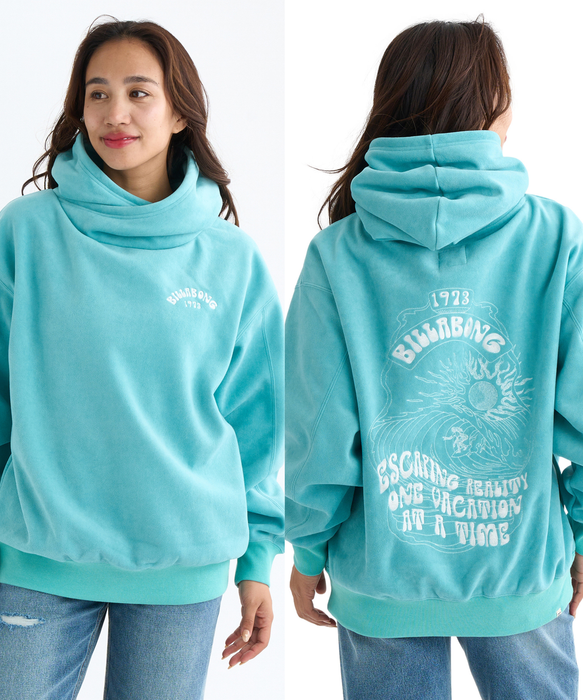 OUTLET】BILLABONG レディース FEELIN FREE BIG LOOS パーカー 【BIG