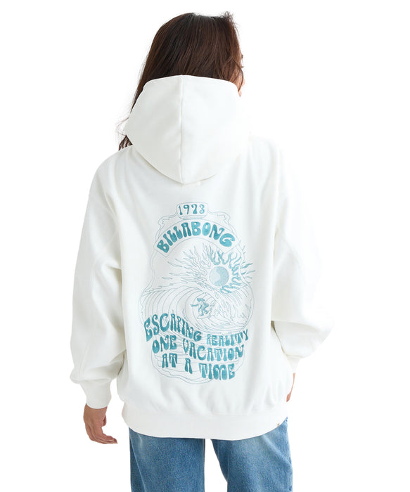 BILLABONG レディース FEELIN FREE BIG LOOS パーカー 【2025年秋冬モデル】 SCS / M
