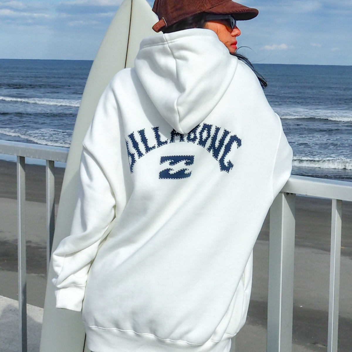 SALE】【SALE】BILLABONG レディース ARCH LOGO BIG LOOSE パーカー