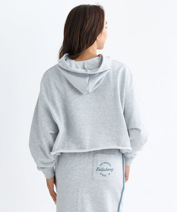 BILLABONG レディース TRIPLE PALMS SWEAT P パーカー 【2025年秋冬モデル】 HGR / L