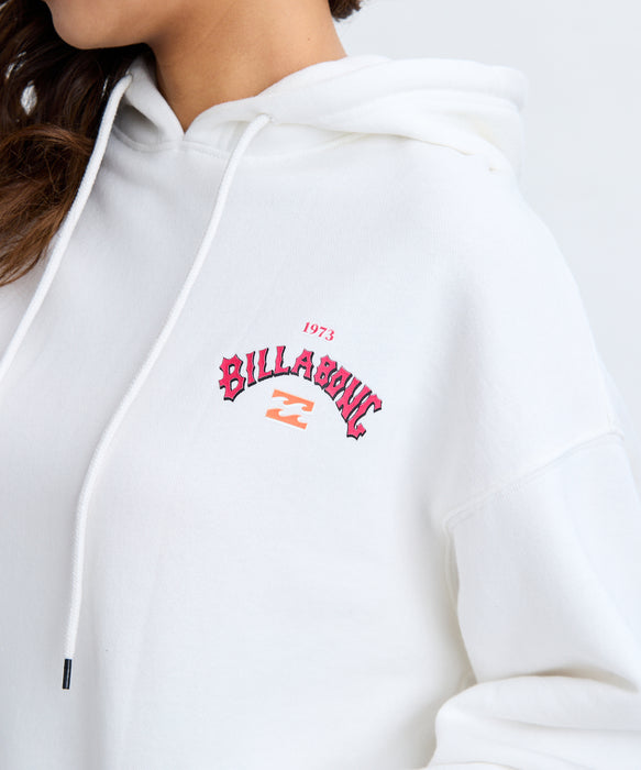 BILLABONG レディース MESSAGE ARCH LOOSE P パーカー 【2025年秋冬モデル】 SCS / L