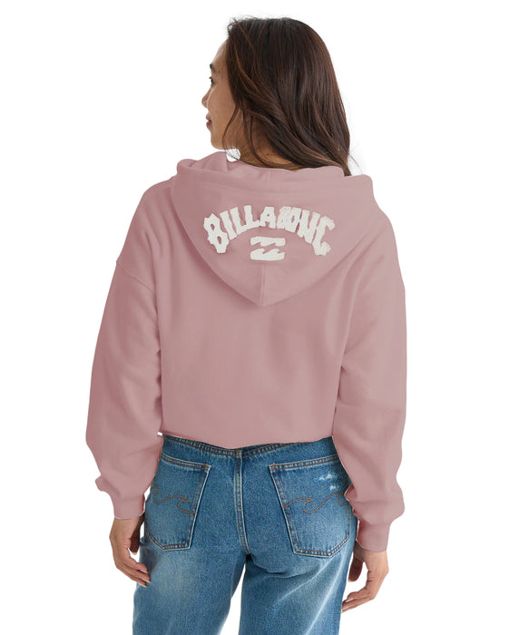 BILLABONG レディース HOOD LOGO ZIP PARKA パーカー 【2025年秋冬モデル】 HZP / L