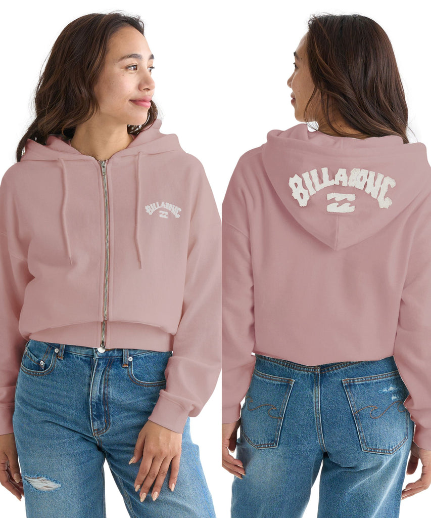 OUTLET】BILLABONG レディース HOOD LOGO ZIP PARKA パーカー 【LOOSE