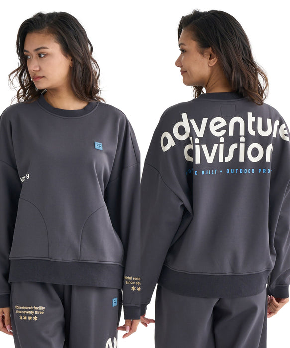 SALE】BILLABONG レディース 【A/DIV.】 防風・撥水 SWEAT CREW