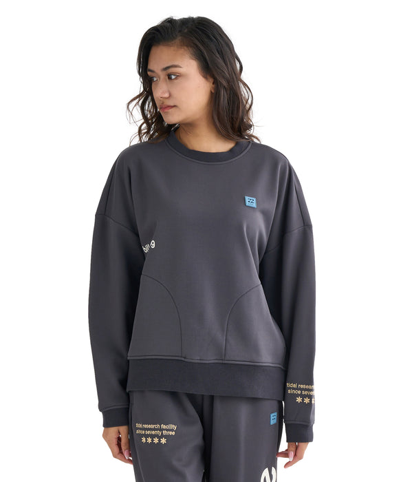 BILLABONG レディース ADIV SWEAT CREW トレーナー 【2025年秋冬モデル】 BSD / L