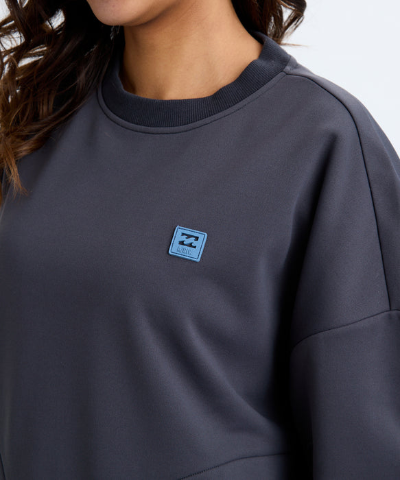 SALE】BILLABONG レディース 【A/DIV.】 防風・撥水 SWEAT CREW