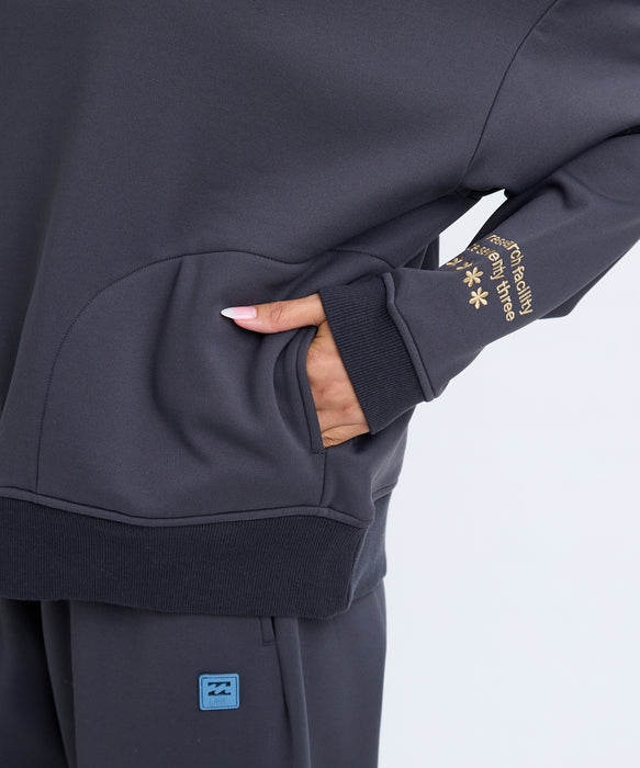 BILLABONG レディース ADIV SWEAT CREW トレーナー 【2025年秋冬モデル】 BSD / L