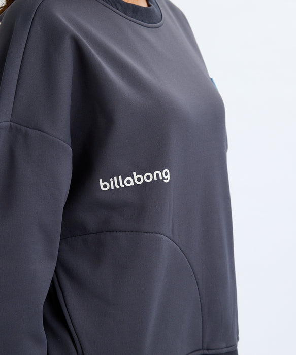 BILLABONG レディース ADIV SWEAT CREW トレーナー 【2025年秋冬モデル】 BSD / L
