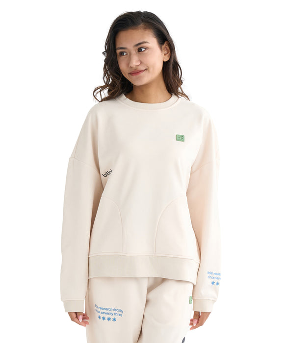 BILLABONG レディース 【A/DIV.】 防風・撥水 SWEAT CREW トレーナー