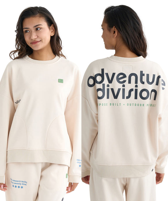 フルボディトレーナー SALE】BILLABONG レディース 【A/DIV.】 防風・撥水 SWEAT CREW