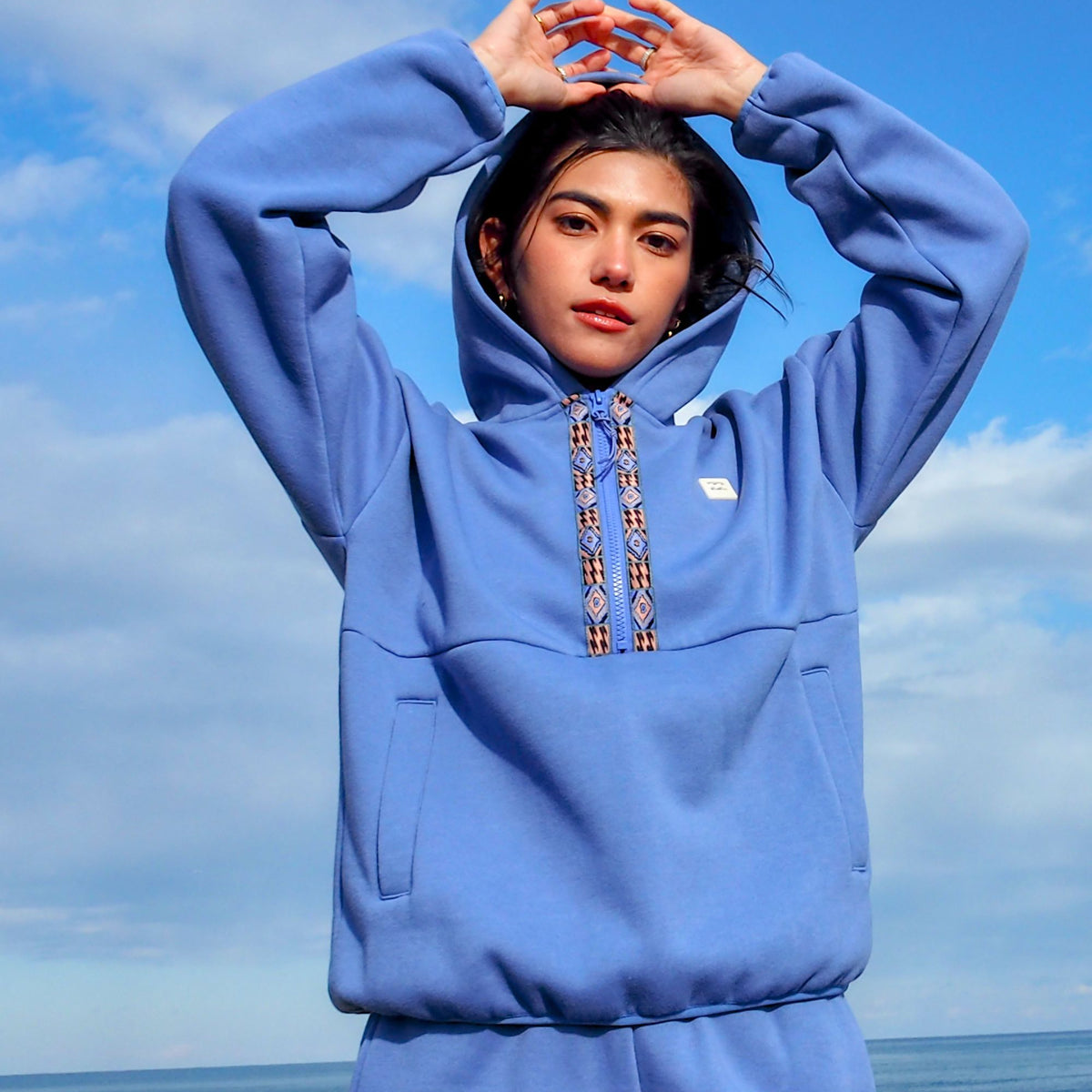 SALE】BILLABONG レディース 【A/DIV.】 撥水加工 FLEECE HALF ZIP