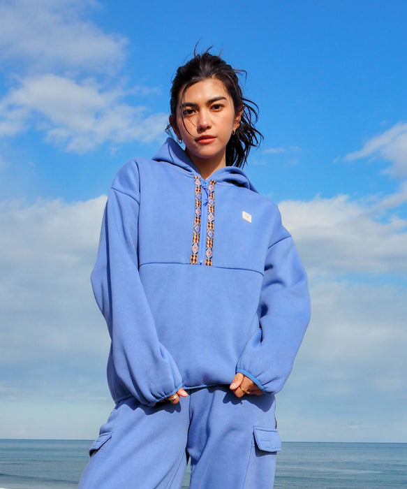 【SALE】BILLABONG レディース 【A/DIV.】 撥水加工 FLEECE HALF ZIP パーカー 【LOOSE FIT】【2025年秋冬モデル】