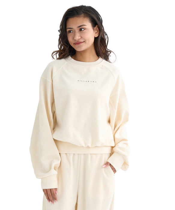 BILLABONG レディース KNIT VELOURS × RIB セーター 【2025年