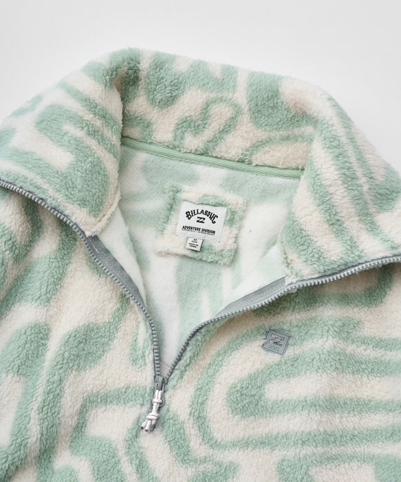 【OUTLET】BILLABONG レディース 【A/DIV.】BARRA HALF スウェットジャケット 【2025年秋冬モデル】