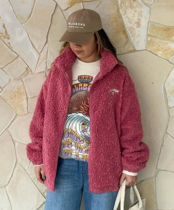 【SALE】BILLABONG レディース FUR BOA STAND LIGHT ジャケット 【2025年秋冬モデル】