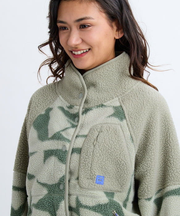 BILLABONG レディース 24B313503-POPOYO SNA スウェットジャケット 【2025年秋冬モデル】 GHJ0 / M