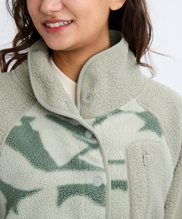 BILLABONG レディース 24B313503-POPOYO SNA スウェットジャケット 【2025年秋冬モデル】 GHJ0 / M