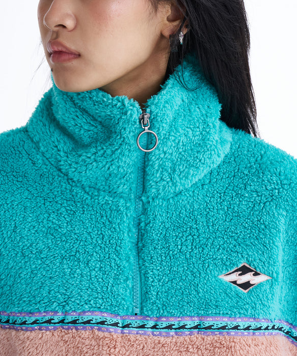 【SALE】BILLABONG レディース 【SINCE73】ORIGINAL SINCE ボアフリースジャケット 【2025年秋冬モデル】