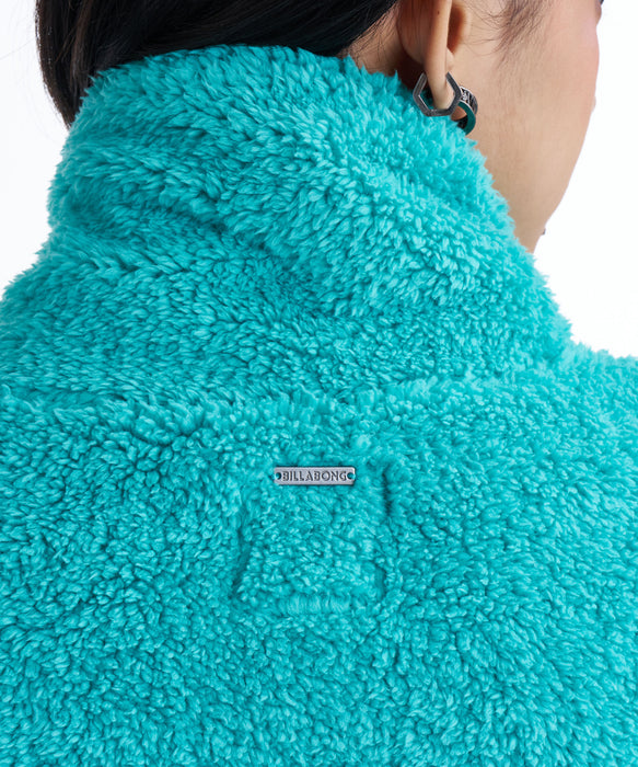 【SALE】BILLABONG レディース 【SINCE73】ORIGINAL SINCE ボアフリースジャケット 【2025年秋冬モデル】