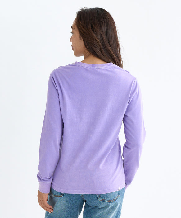 【OUTLET】BILLABONG レディース ONEPOINT EMB LS TEE ロンＴ【REGULAR FIT】【2025年秋冬モデル】