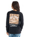 BILLABONG レディース SQUARE LOGO BOY FIT  ロンＴ 【2025年秋冬モデル】 BK2 / L