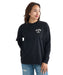 BILLABONG レディース SQUARE LOGO BOY FIT  ロンＴ 【2025年秋冬モデル】 BLK / L