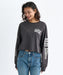 BILLABONG レディース YOU ARE INVITED CROP ロンＴ 【2025年秋冬モデル】 OFB / M