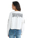 BILLABONG レディース YOU ARE INVITED CROP ロンＴ 【2025年秋冬モデル】 SCS / M