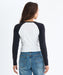 BILLABONG レディース GRAPHIC RAGLAN BABY  ロンＴ 【2025年秋冬モデル】 BPB / M