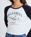 BILLABONG レディース GRAPHIC RAGLAN BABY  ロンＴ 【2025年秋冬モデル】 BPB / M