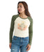 BILLABONG レディース GRAPHIC RAGLAN BABY  ロンＴ 【2025年秋冬モデル】 GNR0 / M