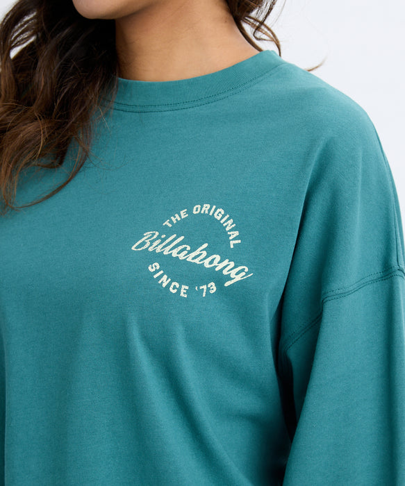 BILLABONG レディース IN THE SUN LS TEE ロンＴ 【2025年秋冬モデル】 EVG / L