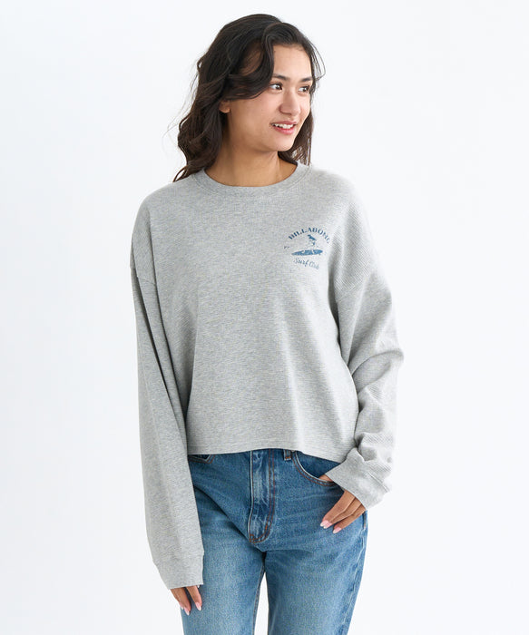 BILLABONG レディース CATCH FEELINGS LS TE ロンＴ 【2025年秋冬モデル】 HGR / L
