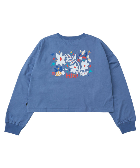 BILLABONG レディース BEEHIVE LS TEE ロンＴ 【2025年秋冬モデル】 SNB / L