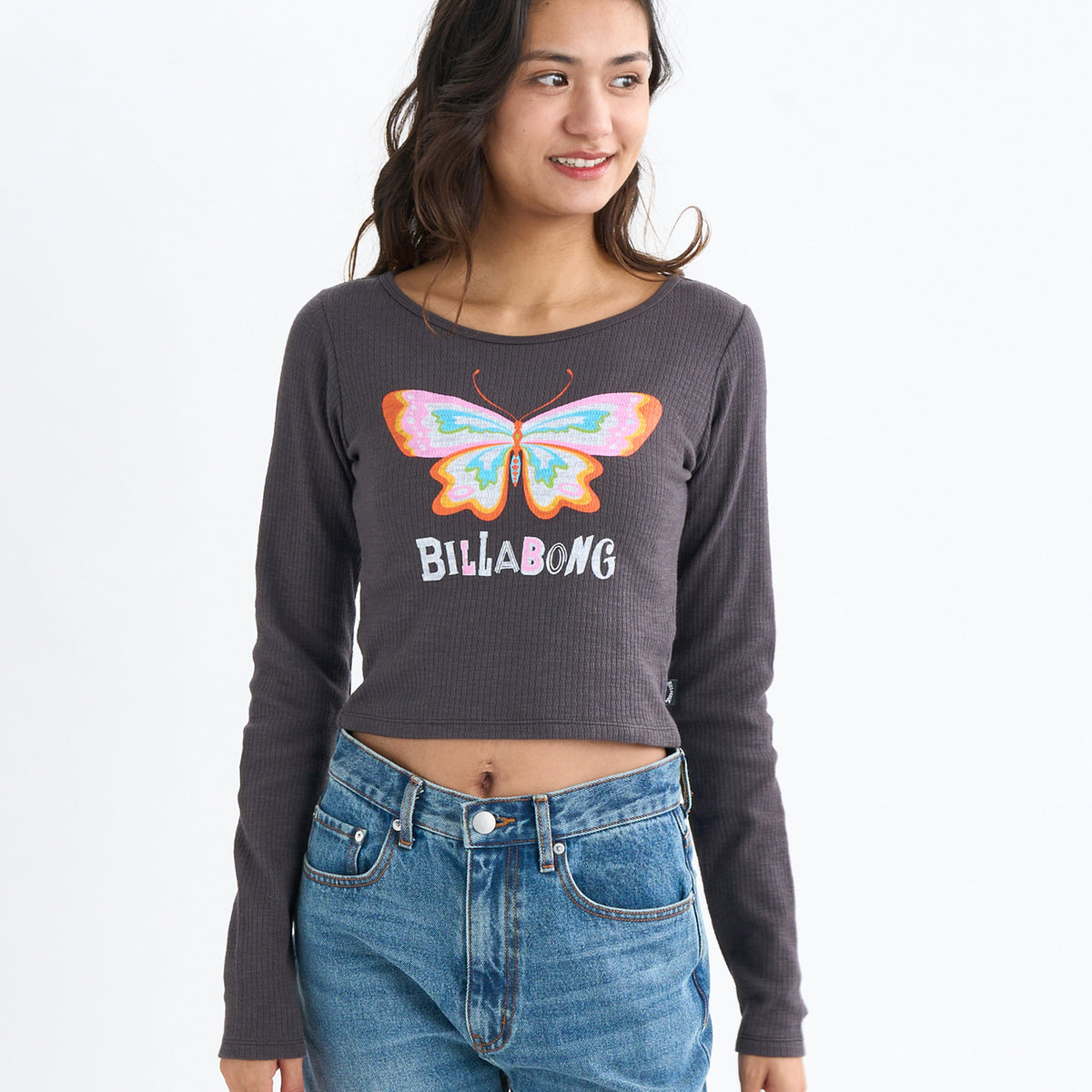 BILLABONG レディース 【LUISE ONO】BUTTERFLY LS TEE ロンT