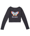 BILLABONG レディース BUTTERFLY LS TEE ロンＴ 【2025年秋冬モデル】 OFB / L