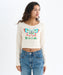 BILLABONG レディース BUTTERFLY LS TEE ロンＴ 【2025年秋冬モデル】 WCP / L