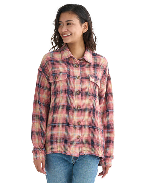 BILLABONG レディース 24B053504-BIG BEAR W 長袖シャツ 【2025年秋冬モデル】 MKP0 / M