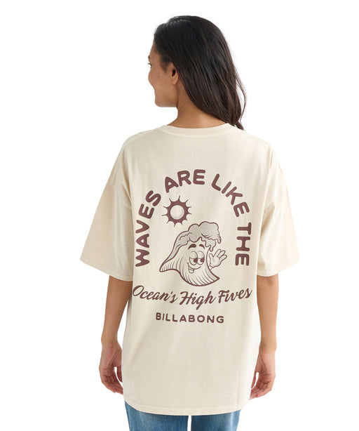 BILLABONG レディース OCEANS GREATEST SS T Tシャツ 【2025年秋冬モデル】 WCP / M
