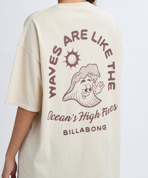 BILLABONG レディース OCEANS GREATEST SS T Tシャツ 【2025年秋冬モデル】 WCP / M