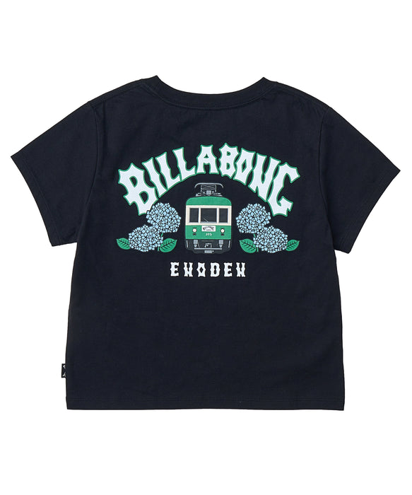 BILLABONG レディース ENODEN BABY FIT TEE Tシャツ 【2025年秋冬モデル】 BLK / M