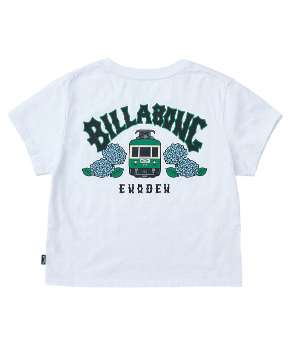 BILLABONG レディース ENODEN BABY FIT TEE Tシャツ 【2025年秋冬モデル】 WHT / M
