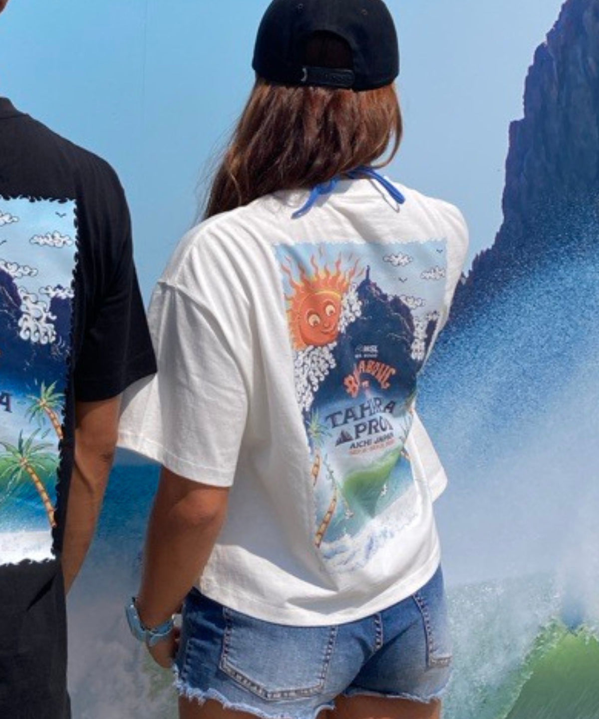 SALE】BILLABONG レディース TAHARA PRO POSTER Tシャツ 【2025年秋冬